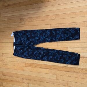 Pilar and thr Letterpress velour pants